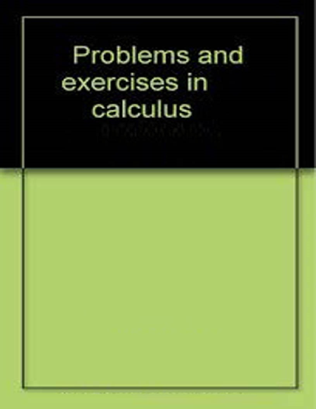 Problems And Exercises In Calculus - Page 1