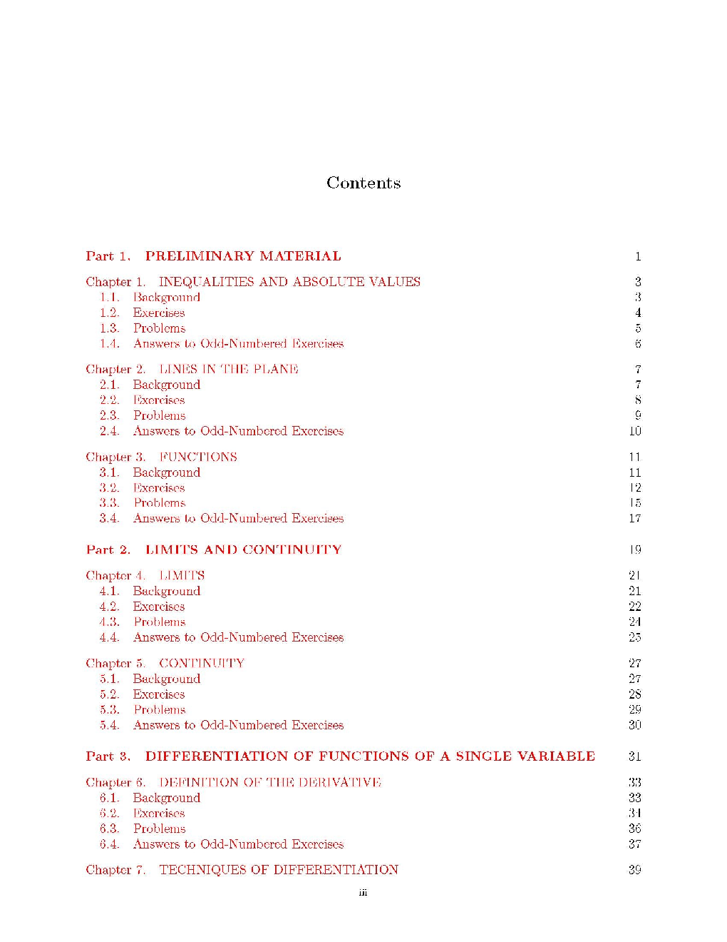 Problems And Exercises In Calculus - Page 3
