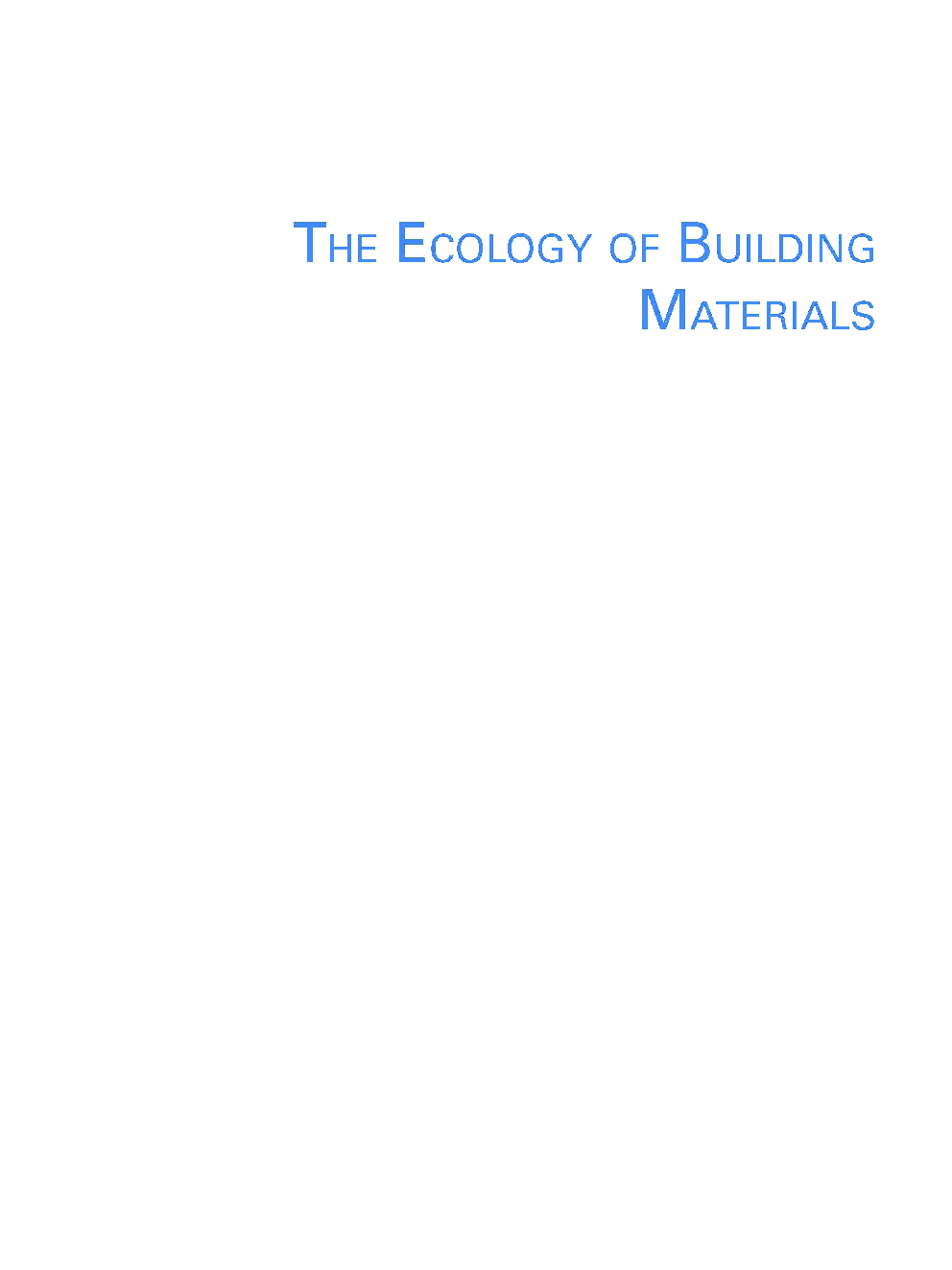 The Ecology Of Building Materials Second Edition - Page 2