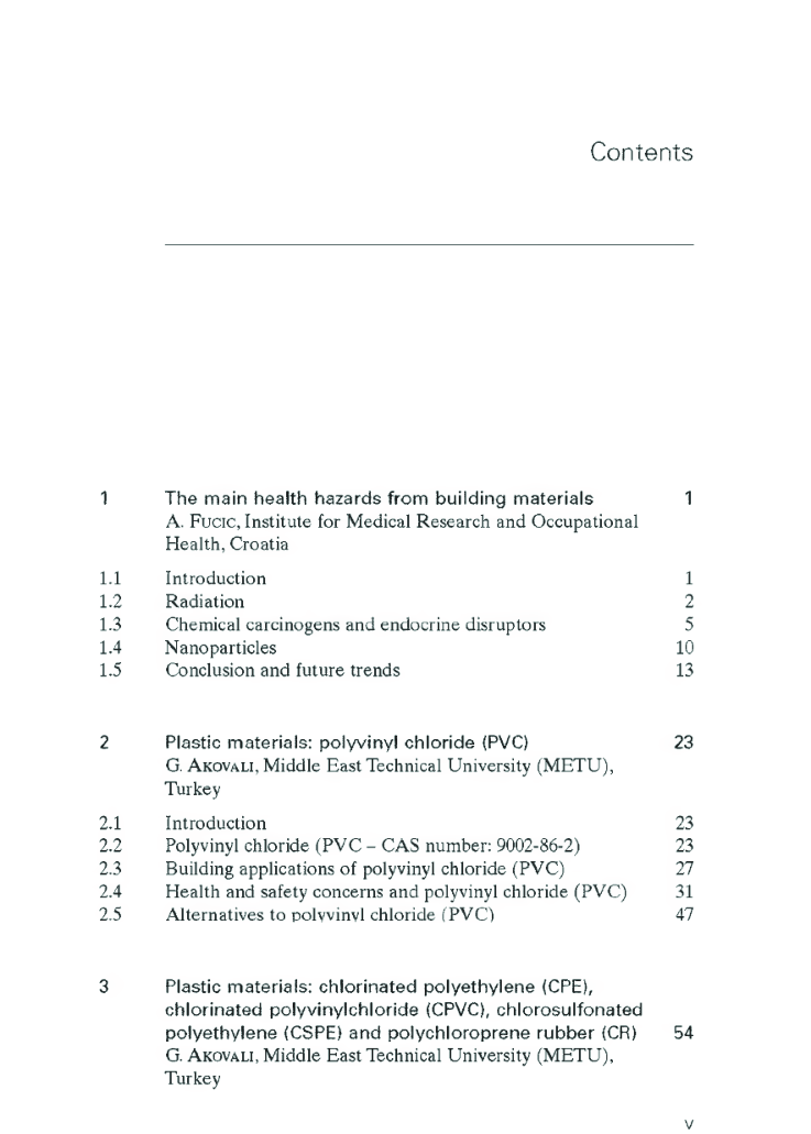 Toxicity Of Building Materials - Page 3