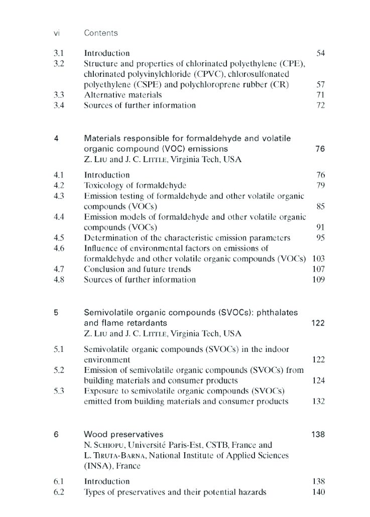 Toxicity Of Building Materials - Page 4