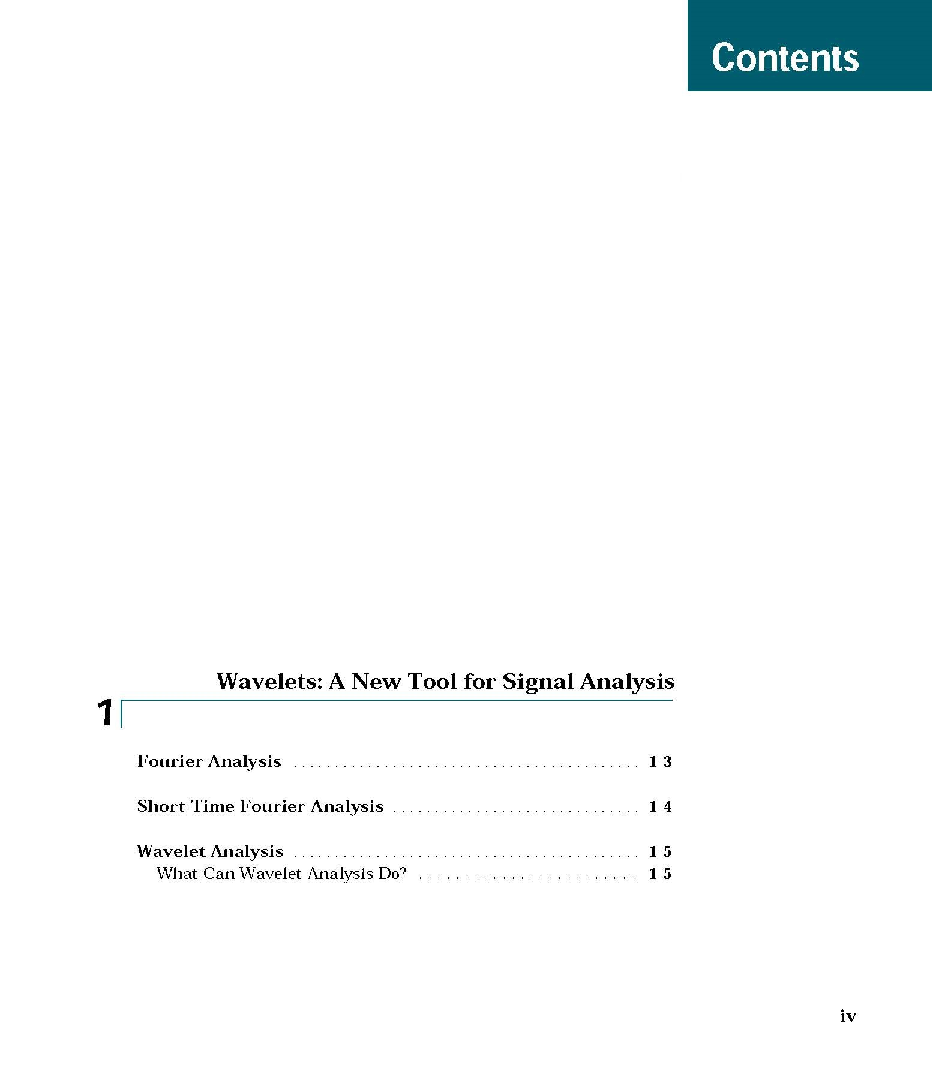 Wavelet Toolbox - Page 3