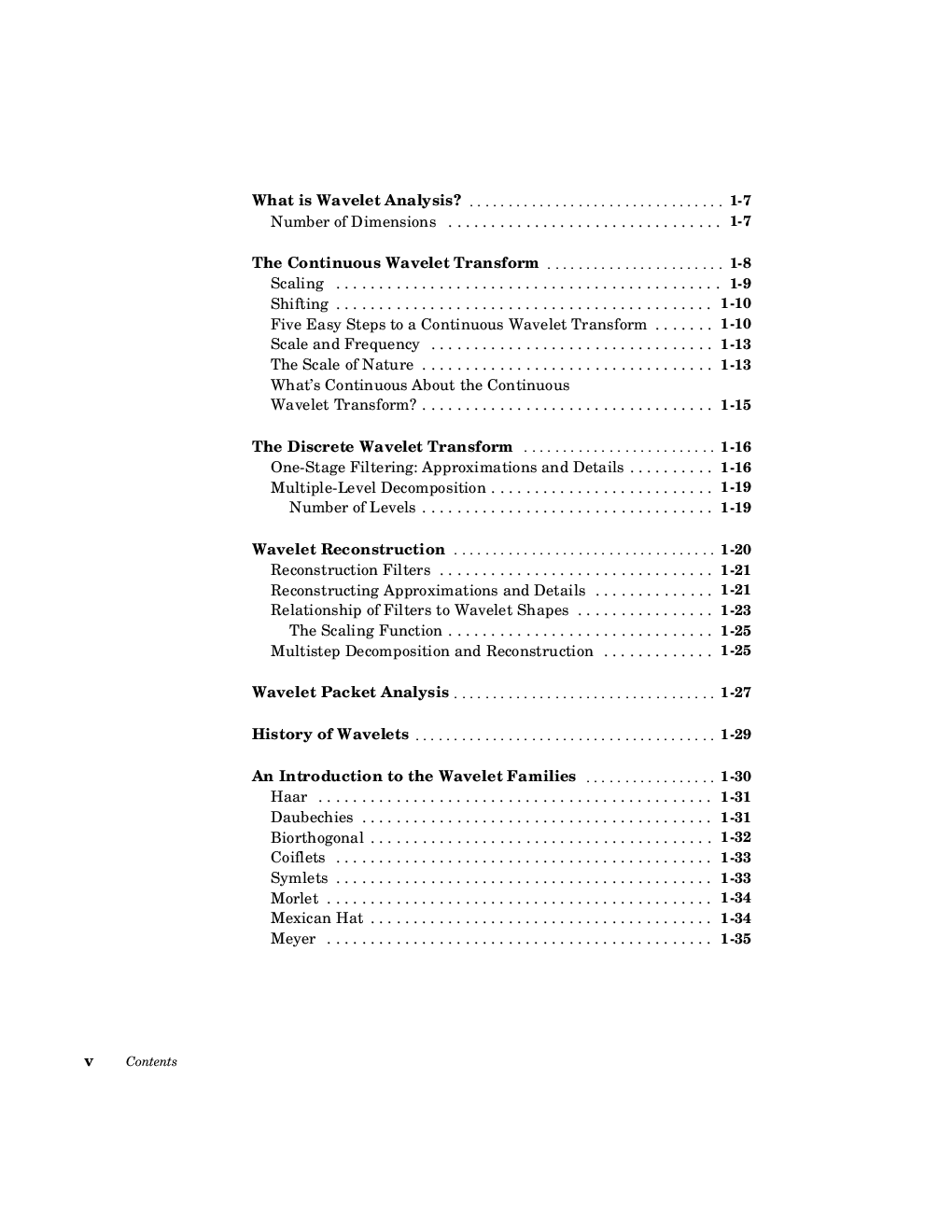 Wavelet Toolbox - Page 4