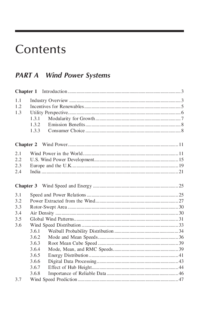 Wind And Solar Power Systems Design, Analysis, And Operation Second Edition - Page 3