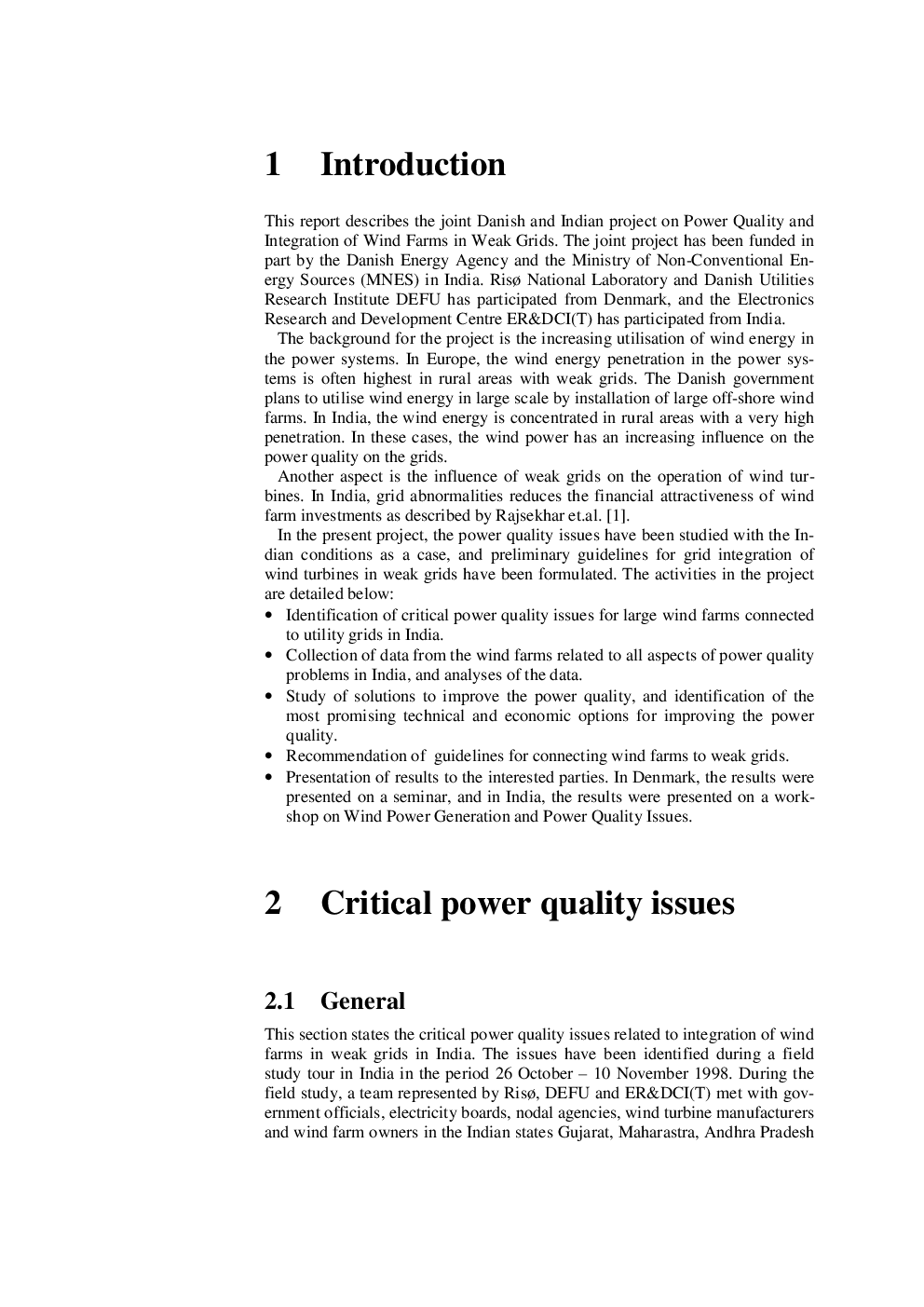 Power Quality And Integration Of Wind Farms In Weak Grids In India - Page 4