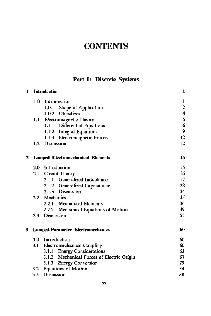 Electromechanical Dynamics Part-I Discrete Systems - Page 3