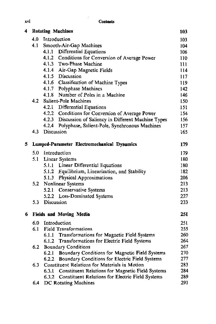 Electromechanical Dynamics Part-I Discrete Systems - Page 4