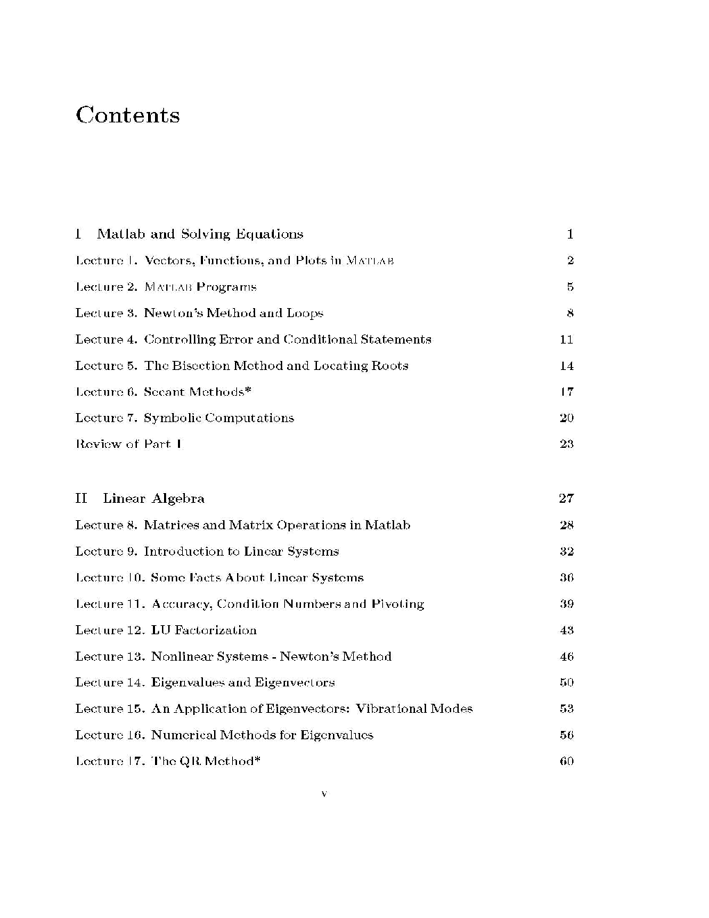 An Introduction To Matlab Programming And Numerical Methods For Engineers - Page 3