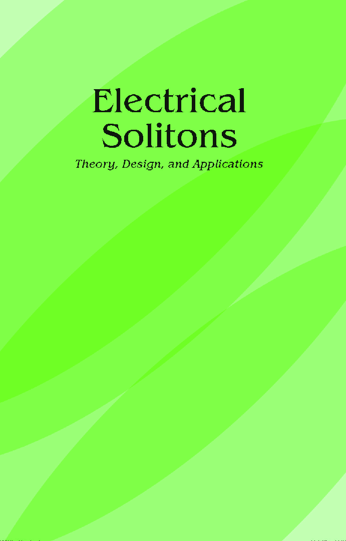 Electrical Solitons Theory, Design, And Applications - Page 1