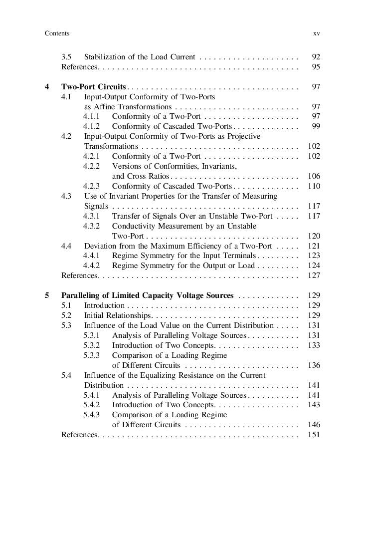 Analysis Of Electrical Circuits With Variable Load Regime Parameters Projective Geometry Method - Page 5