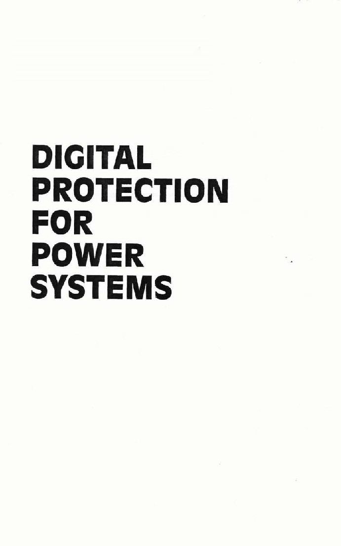 Digital Protection For Power Systems - Page 2