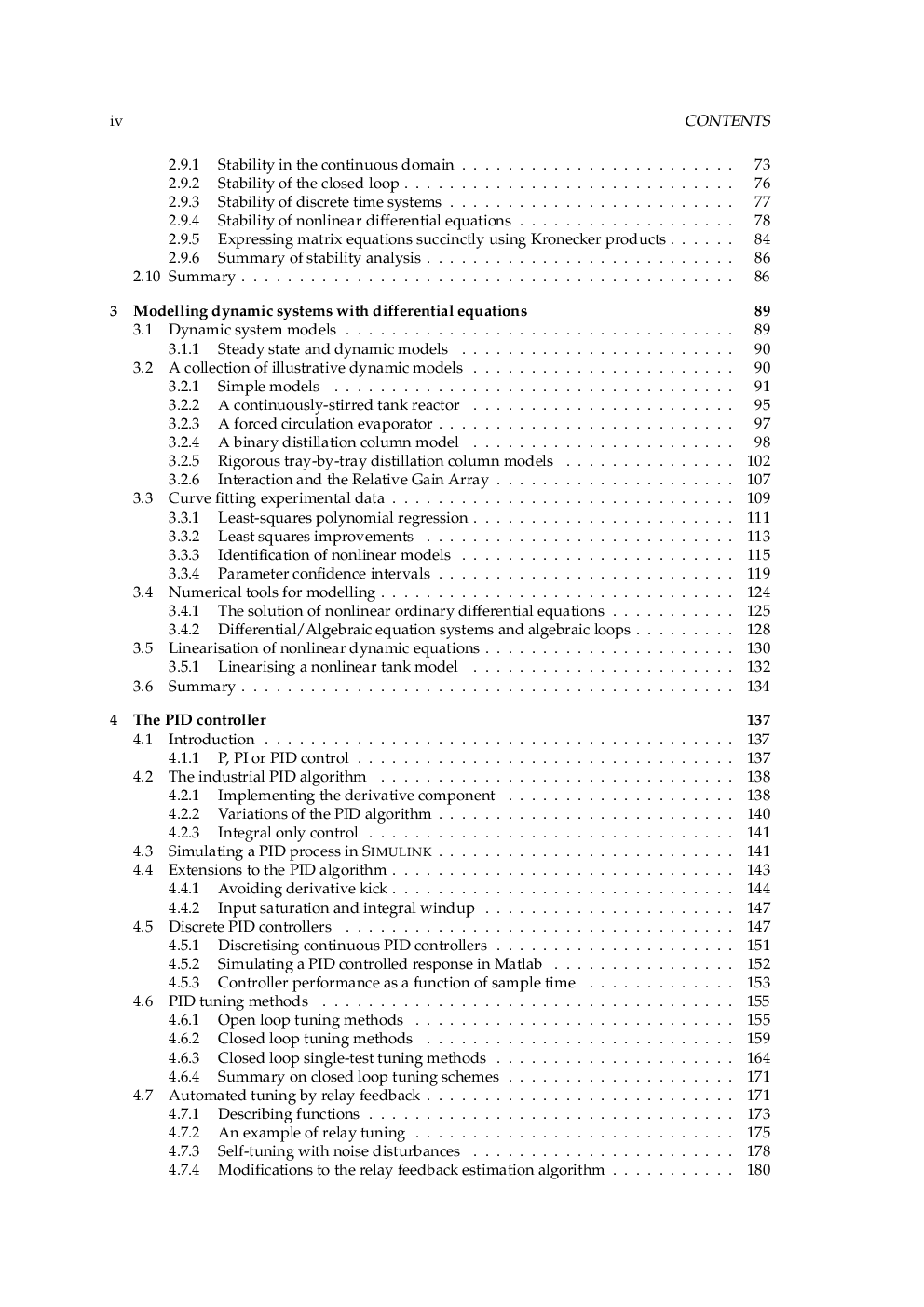 Advanced Control Using Matlab Or Stabilising The Unstabilisable - Page 3