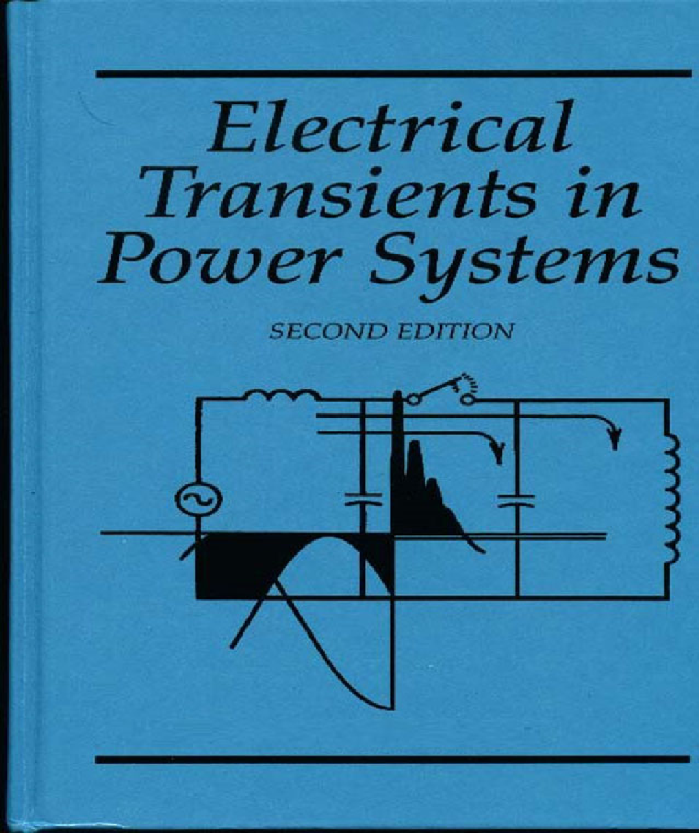 Electrical Transients In Power Systems Second Edition - Page 1