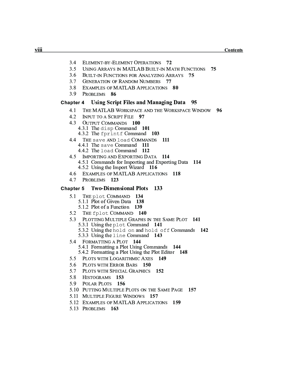 Matlab An Introduction With Applications - Page 4