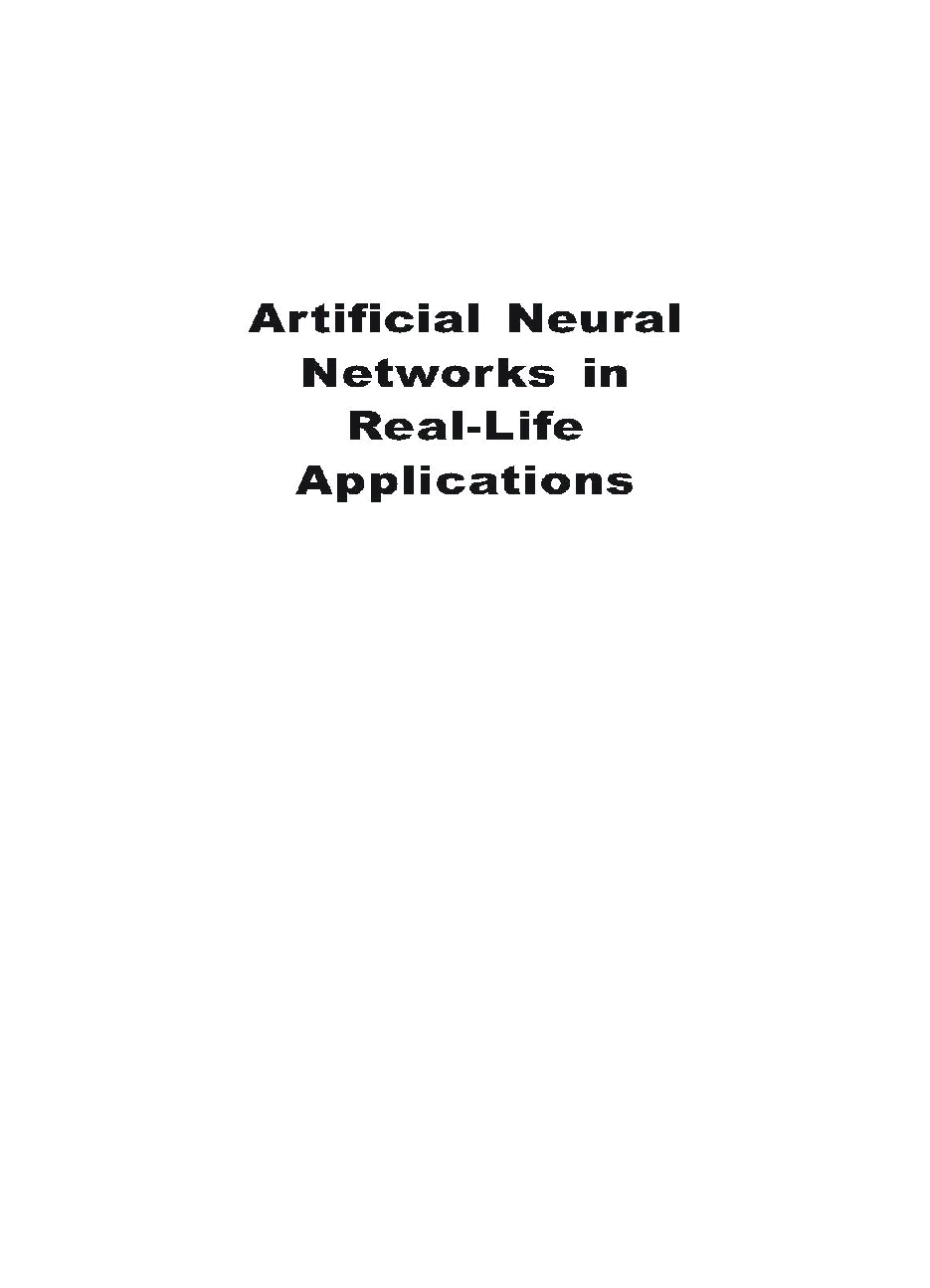 Artificial Neural Networks In Real Life Applications - Page 2