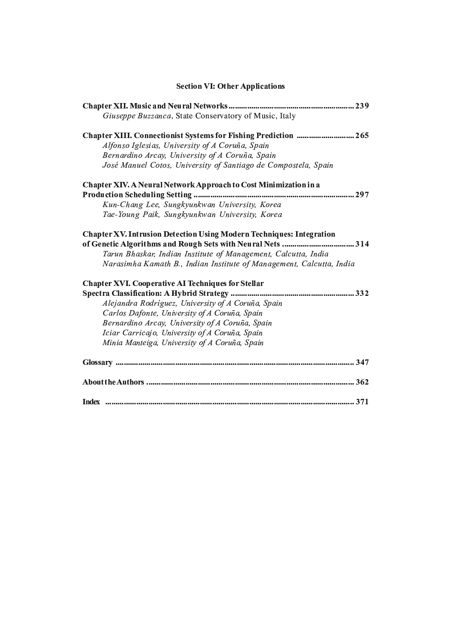 Artificial Neural Networks In Real Life Applications - Page 5