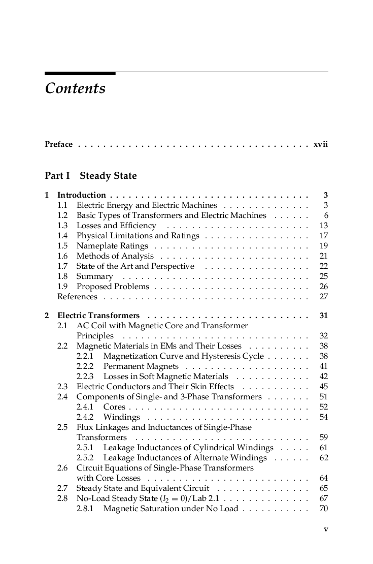 Electric Machines Steady State, Transients, And Design With Matlab - Page 3