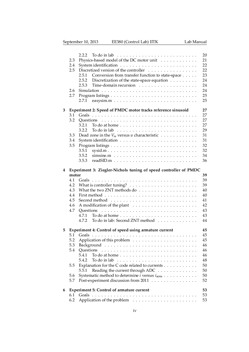 Download Free Lab Manual For EE380 Control Lab Department Of Electrical