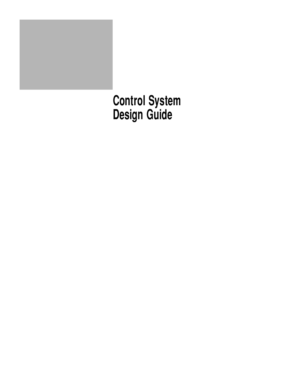 Control System Design Guide Third Edition - Page 2