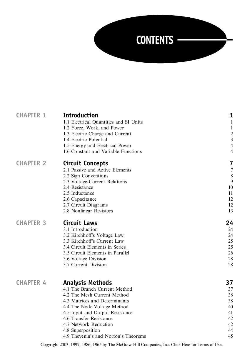 Theory And Problems Of Electric Circuits Fourth Edition - Page 3