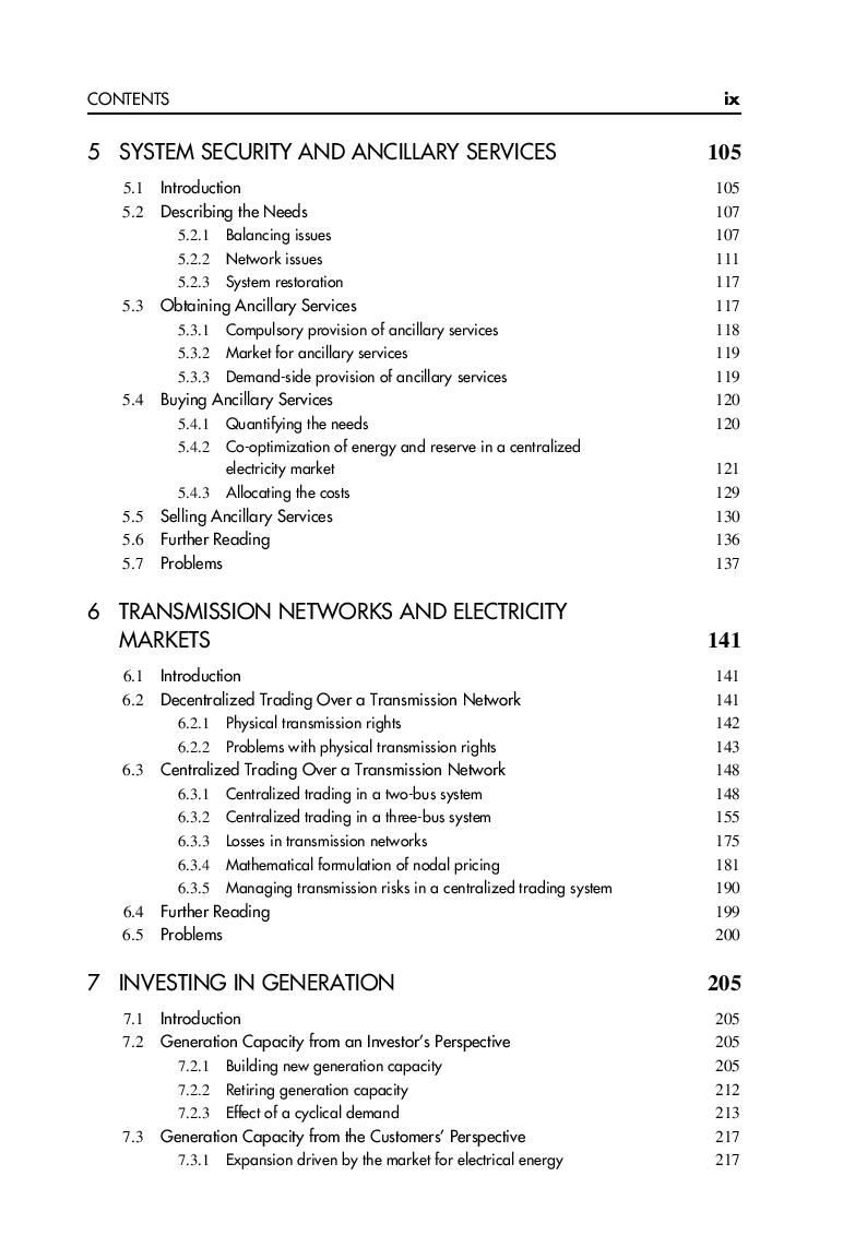 Fundamentals Of Power System Economics - Page 5