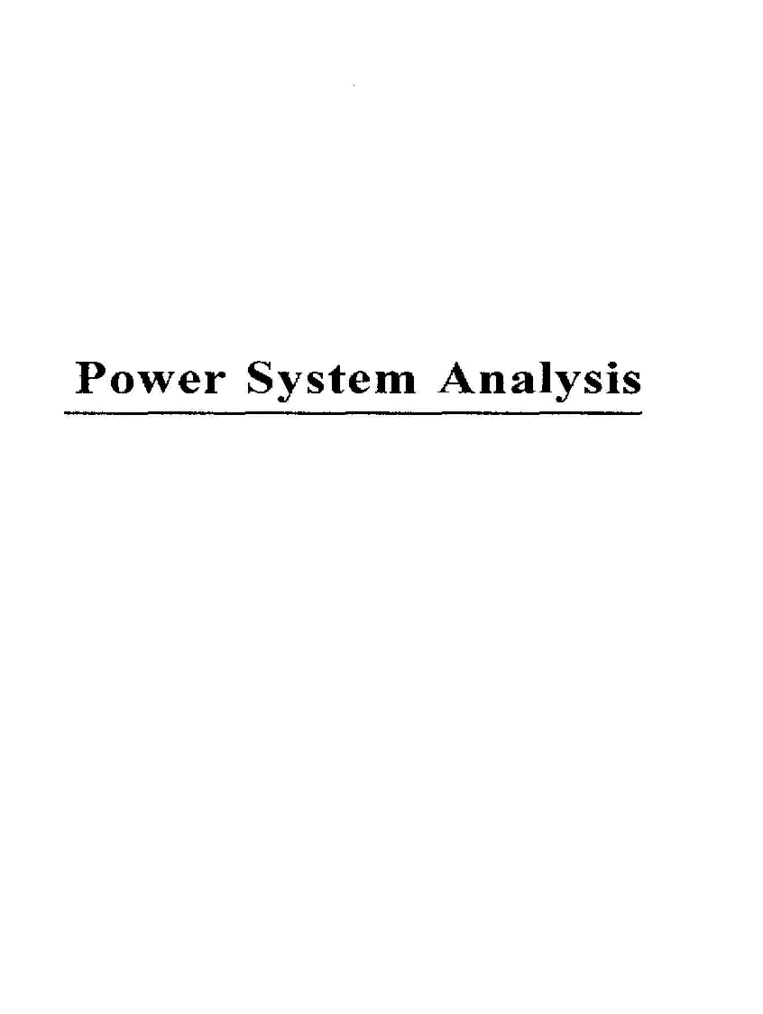 Power System Analysis Vol-II - Page 2