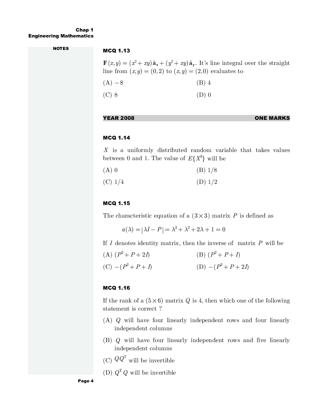 Previous Years Solved Paper Gate Electrical Engineering - Page 5