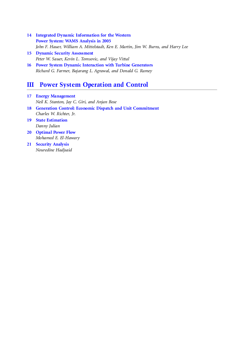 Electric Power Generation Transmission And Distribution Second Edition - Page 3