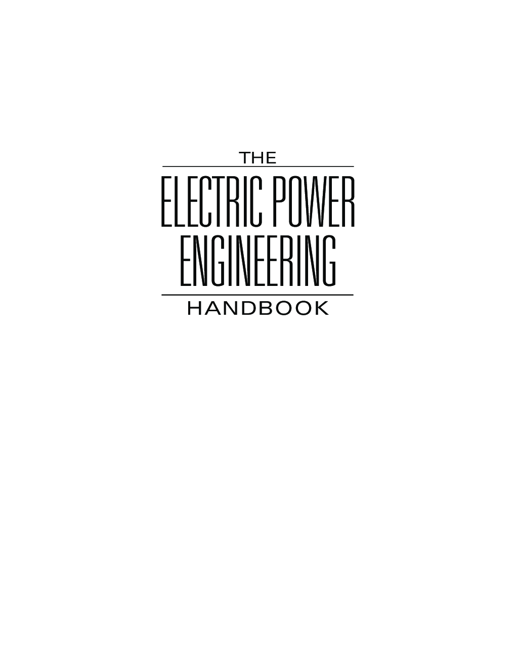 The Electric Power Engineering Handbook - Page 2
