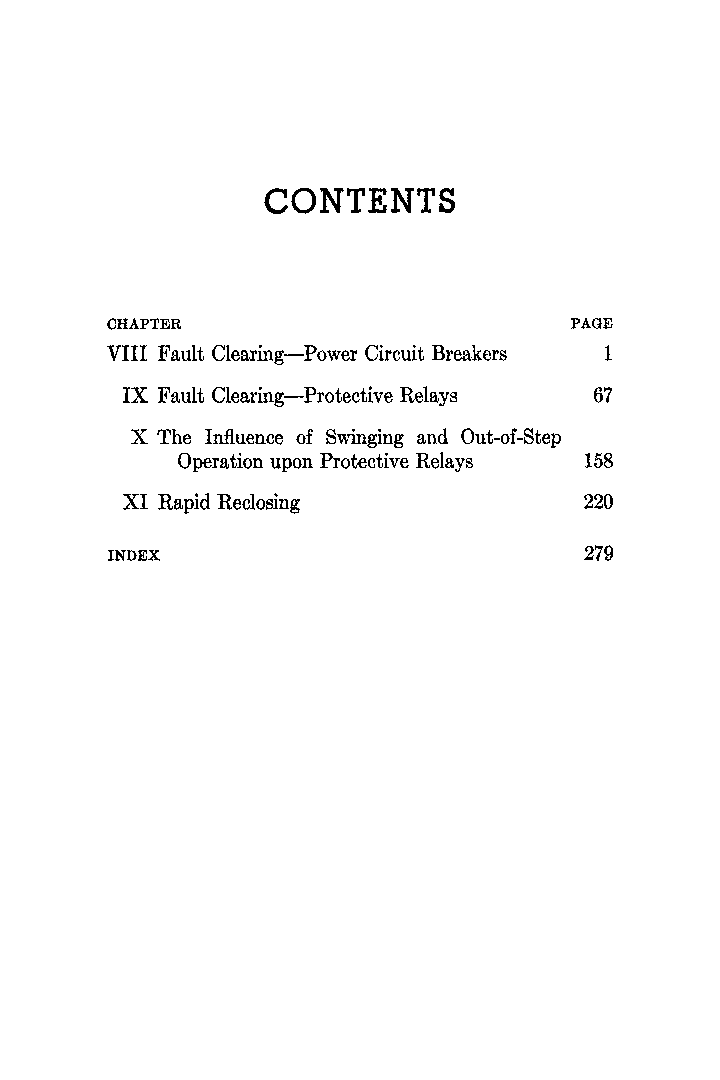 Power System Stability Power Circuit Breakers And Protective Relays Volume-II - Page 3