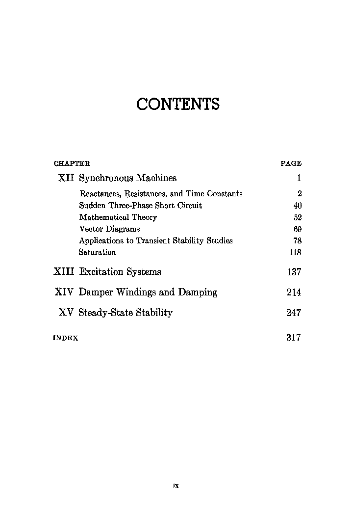 Power System Stability Synchronous Machines Volume-III - Page 3