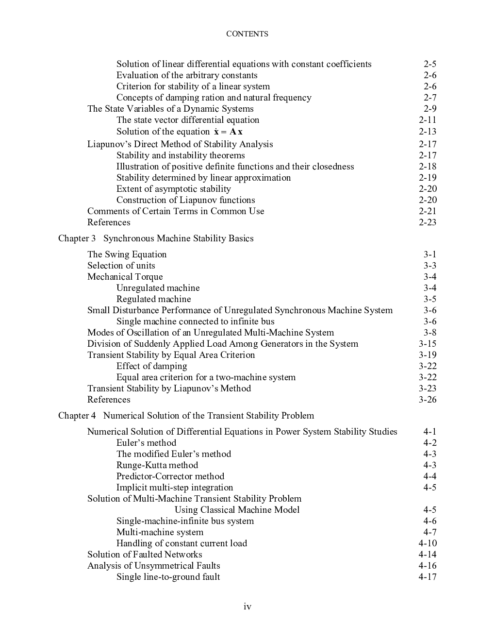 Power System Stability - Page 4