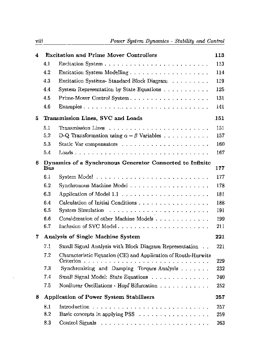 Power System Dynamics Stability And Control Second Edition - Page 4