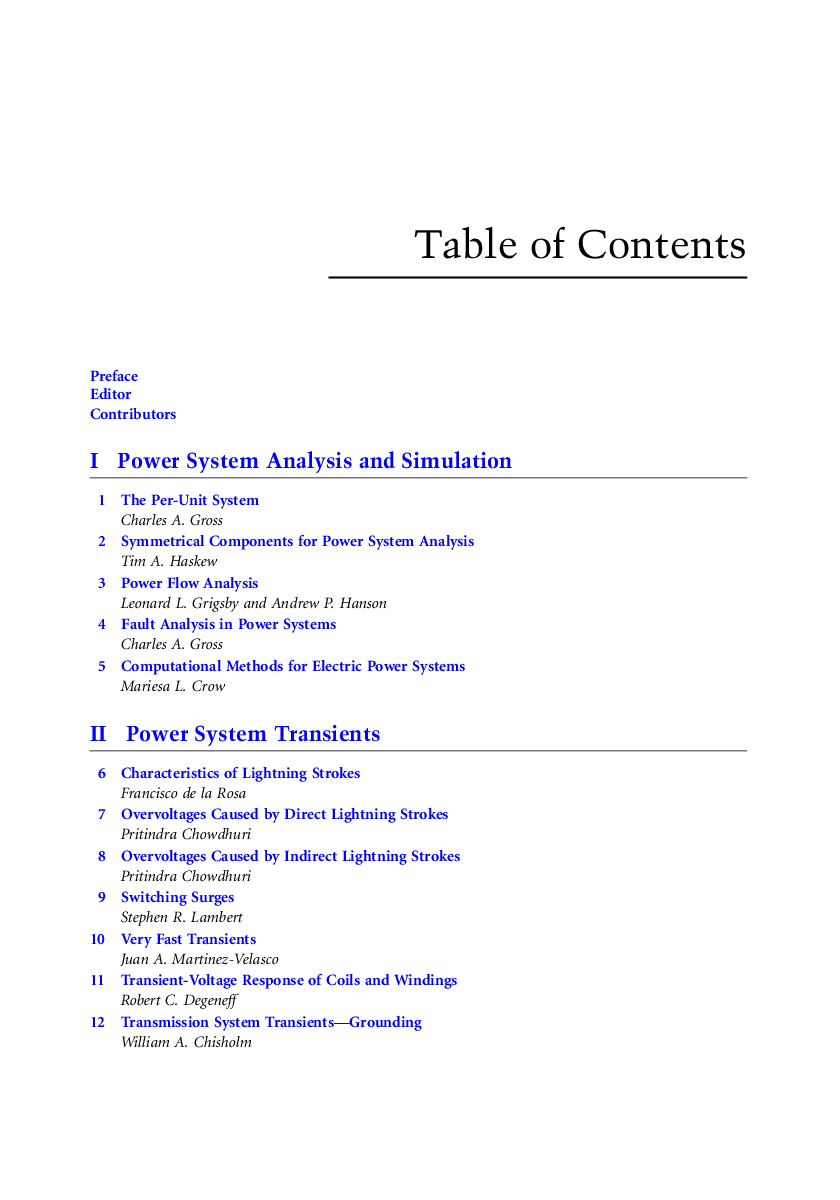 Electric Power Engineering Handbook Power Systems Second Edition - Page 3