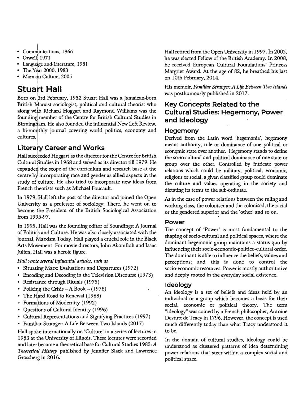 UGC NET Cultural Studies Study Material For English Paper-2 - Page 5