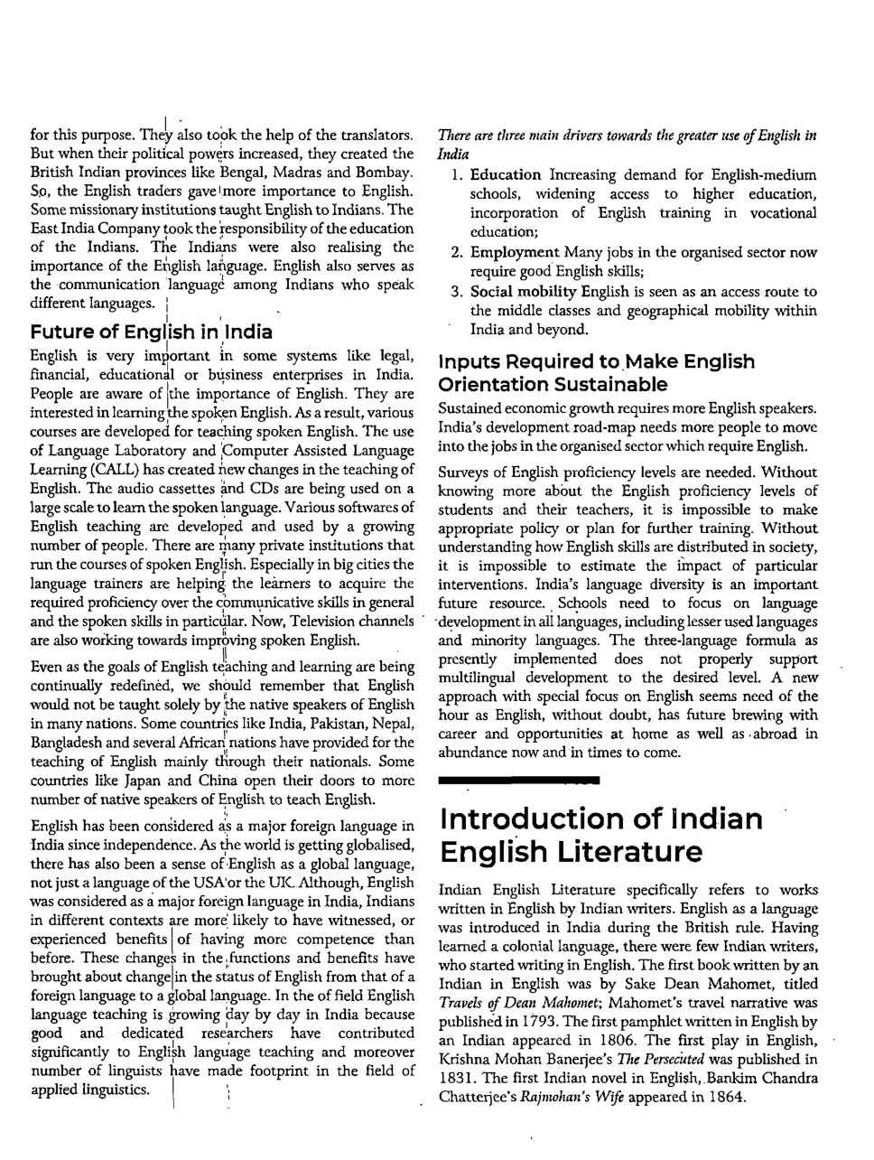 UGC NET English In India History, Evolution And Futures Study Material For Enflish Paper-2 - Page 5