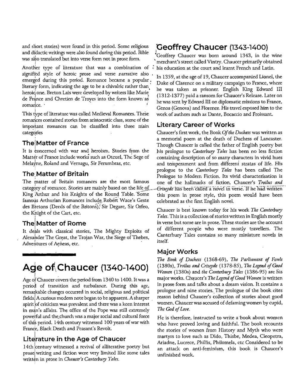 UGC NET Fiction. Short Stories Study Material For English Paper-2 - Page 5