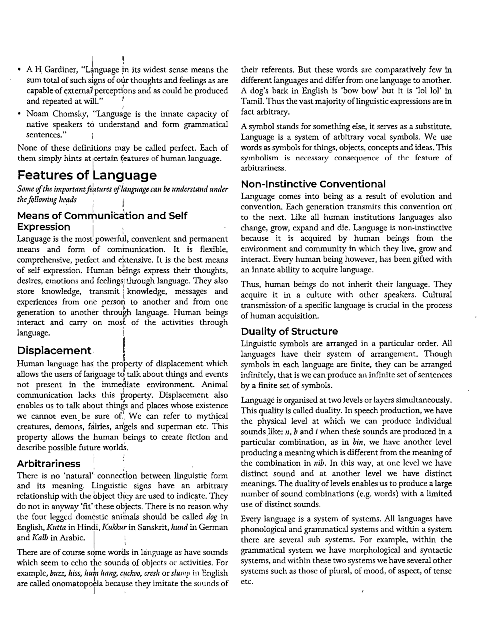 UGC NET Language Basic Concepts,Theories And Pedagogy Study Material For English Paper-2 - Page 3