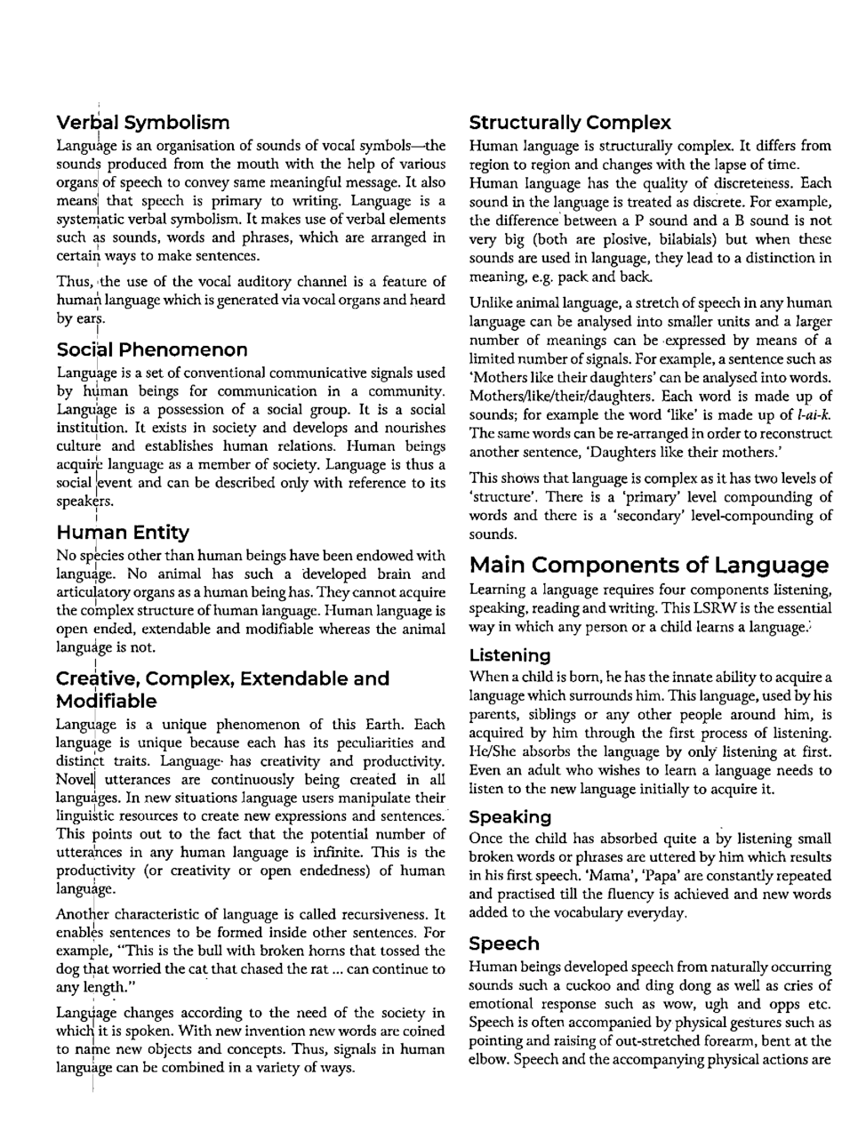 UGC NET Language Basic Concepts,Theories And Pedagogy Study Material For English Paper-2 - Page 4