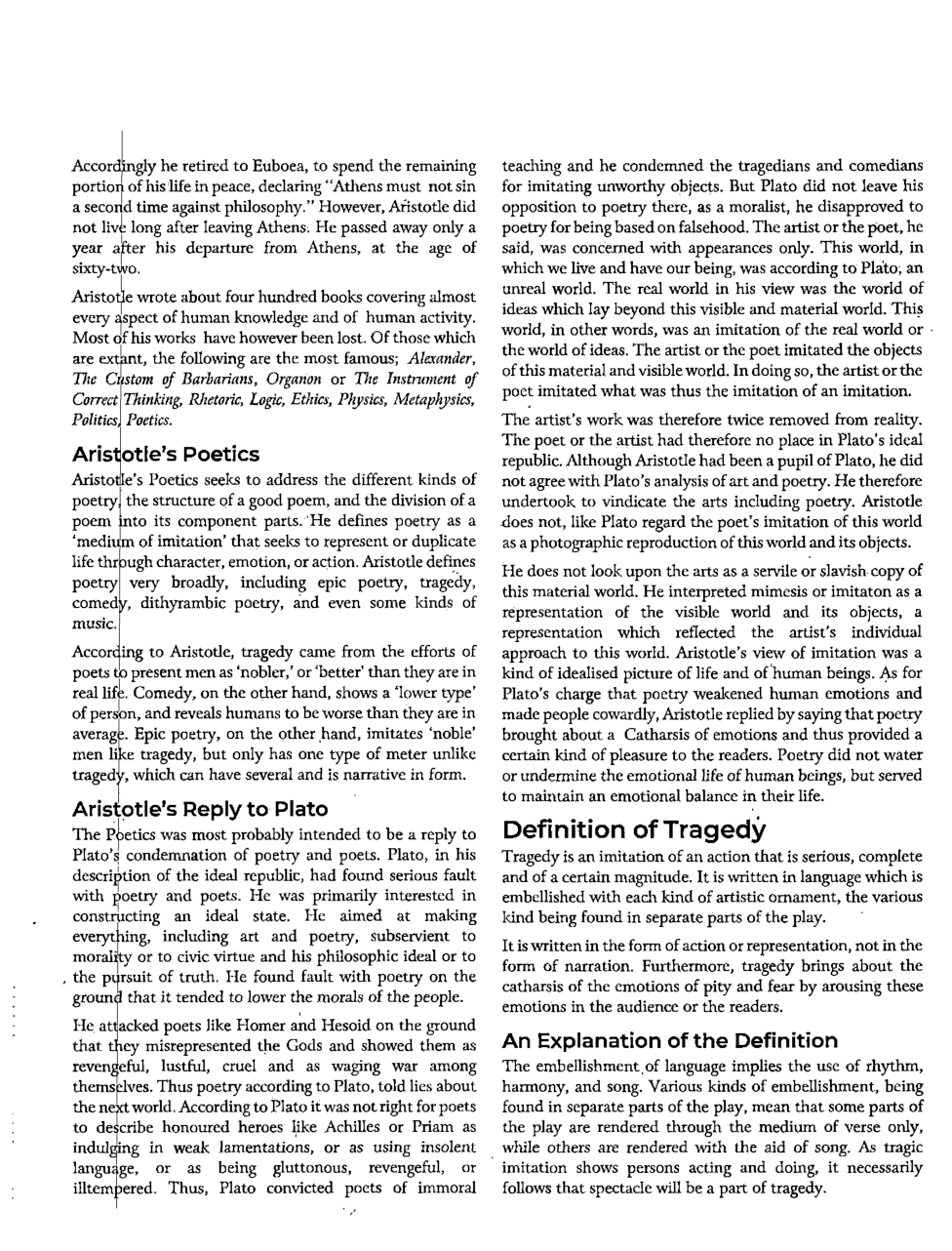 UGC NET Literary Criticism Study Material For English Paper-2 - Page 5