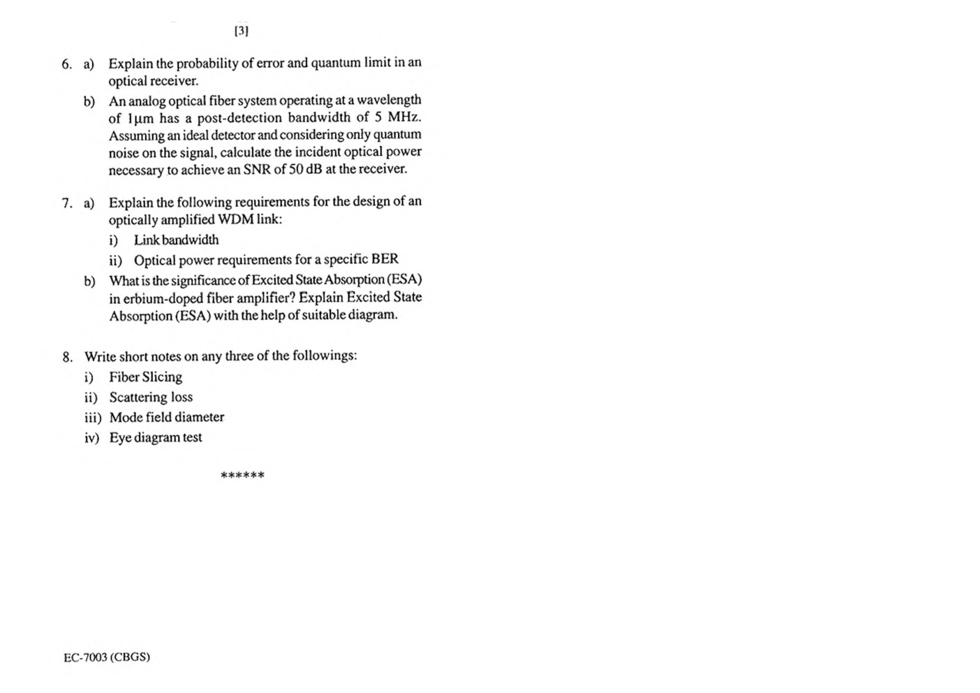 RGPV BE Electronics & Communiation Engineering VII SEM Previous 4 Years Question Papers - Page 5
