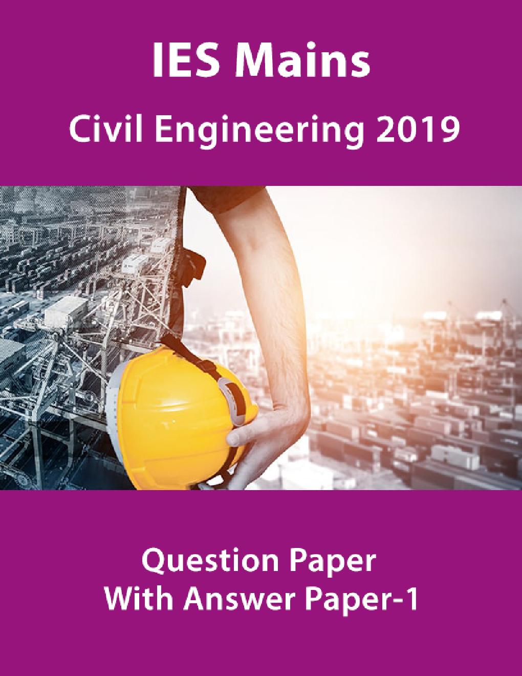 IES Mains Civil Engineering 2019 Question Paper With Answer Paper-1 - Page 1