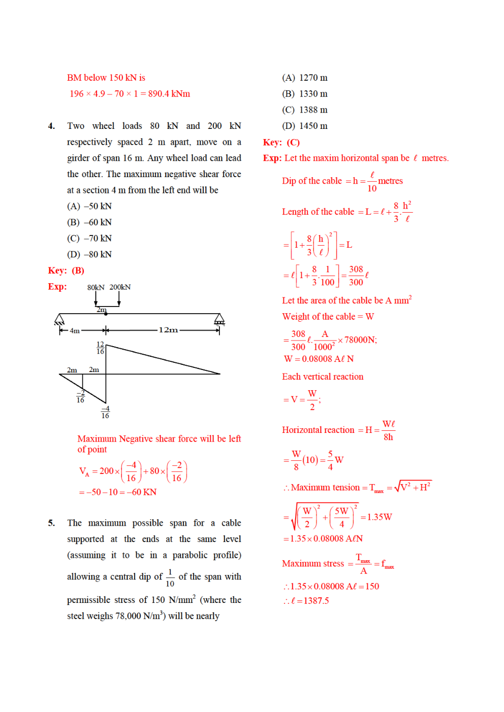 IES Pre Civil Engineering 2019 Question Paper With Answer Paper-2 - Page 3