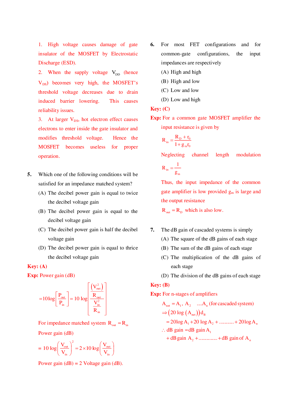 IES Pre Electrical  Engineering 2019 Question Paper With Answer Paper-2 - Page 3