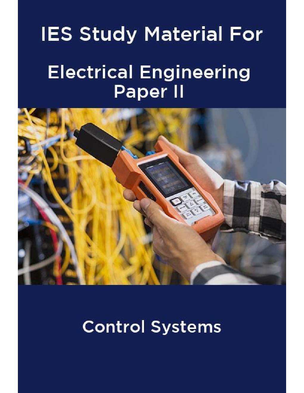 IES Study Material For Electrical Engineering Paper II Control Systems - Page 1
