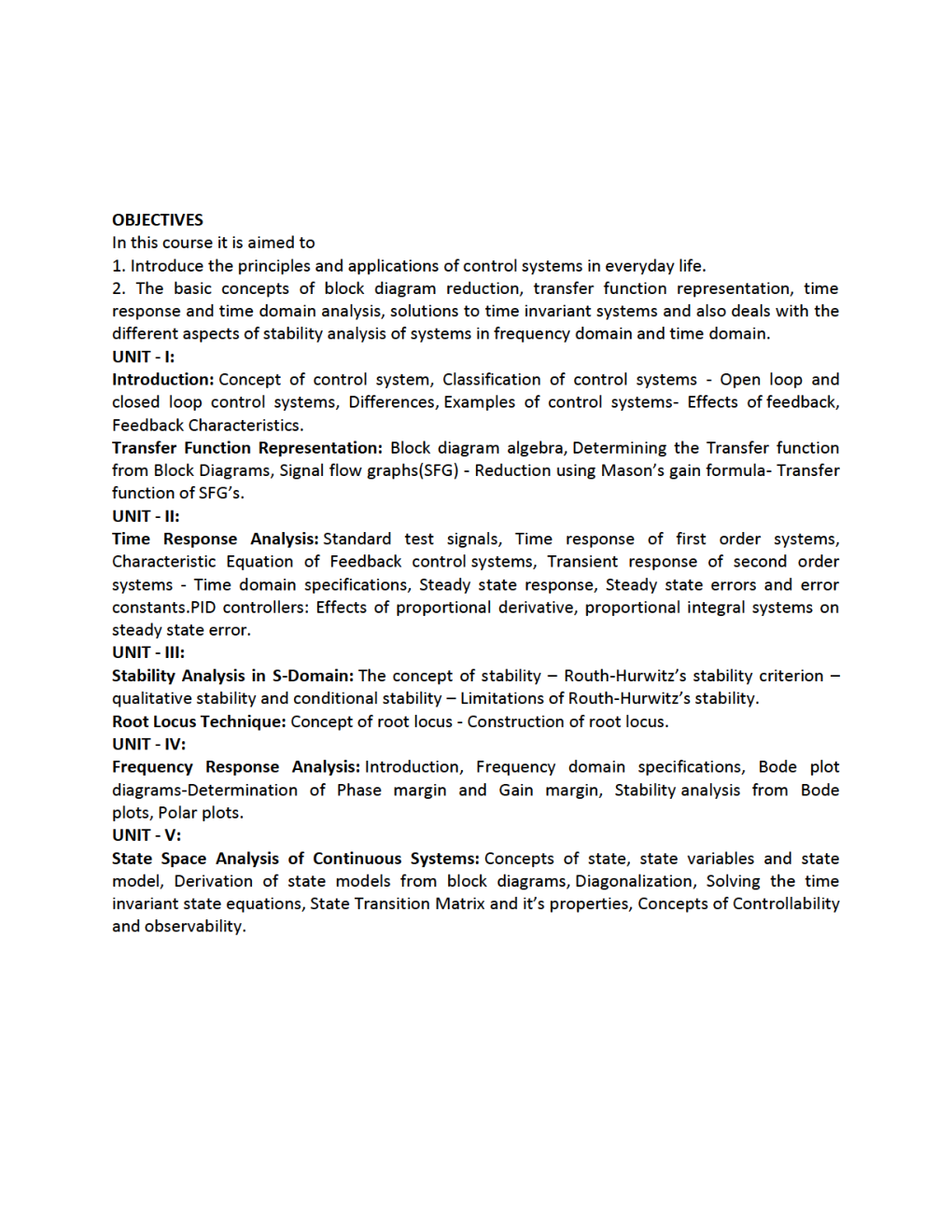 IES Study Material For Electrical Engineering Paper II Control Systems - Page 3