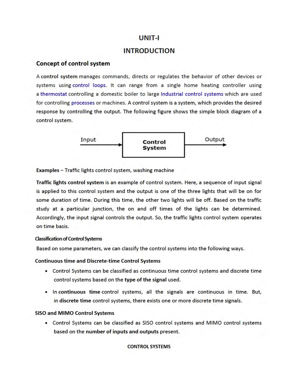 IES Study Material For Electrical Engineering Paper II Control Systems - Page 4