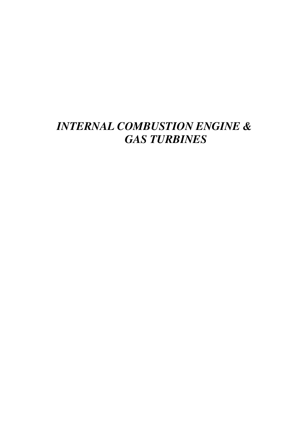 IES Study Material For Mechanical Engineering Paper I IC Engines, Refrigeration and Air conditioning - Page 2