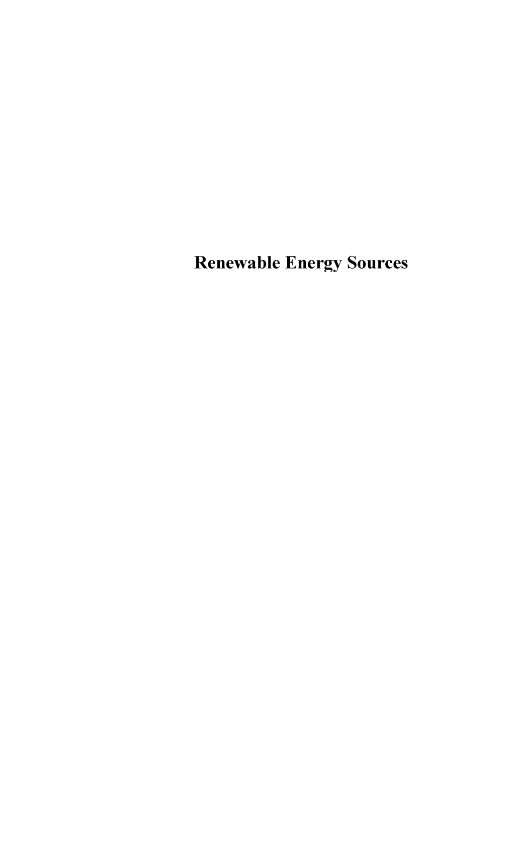 IES Study Material For Mechanical Engineering Paper I Renewable Sources of Energy - Page 2