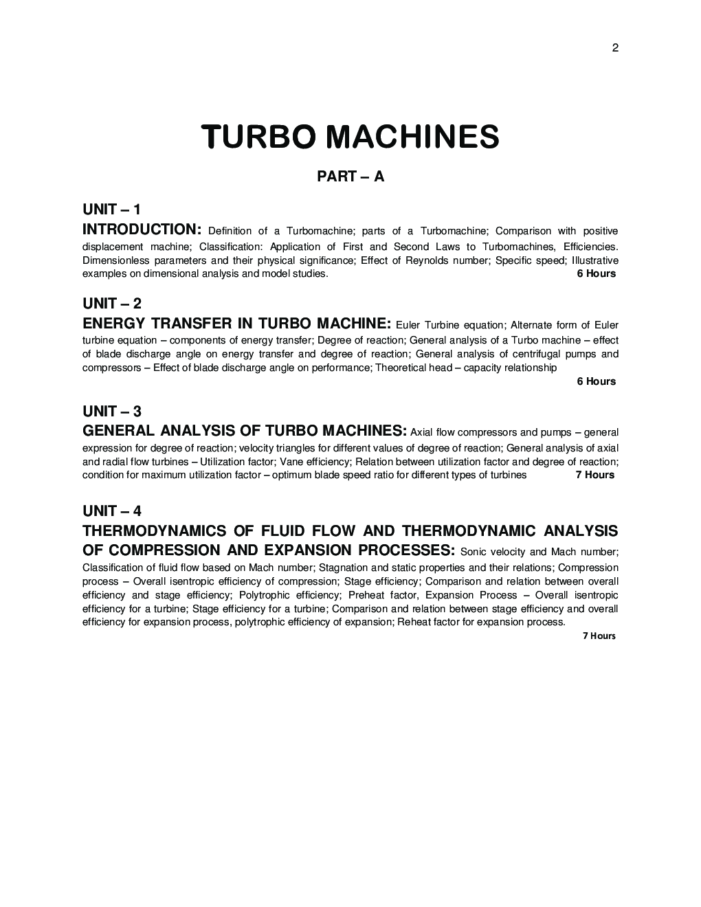 IES Study Material For Mechanical Engineering Paper I Turbo machinary - Page 2